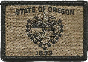 BuckUp Tactical Morale Patch Hook Oregon Salem State Patches 3x2" - BuckUp Tactical