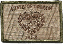 BuckUp Tactical Morale Patch Hook Oregon Salem State Patches 3x2" - BuckUp Tactical