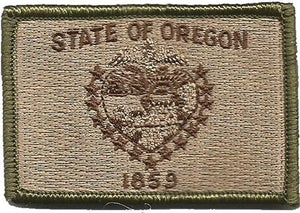 BuckUp Tactical Morale Patch Hook Oregon Salem State Patches 3x2" - BuckUp Tactical