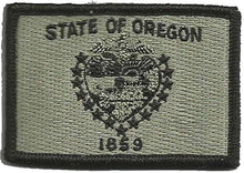 BuckUp Tactical Morale Patch Hook Oregon Salem State Patches 3x2" - BuckUp Tactical