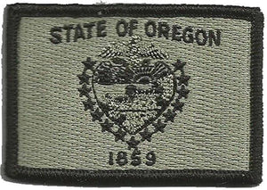 BuckUp Tactical Morale Patch Hook Oregon Salem State Patches 3x2" - BuckUp Tactical
