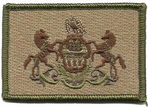 BuckUp Tactical Morale Patch Hook Pennsylvania Harrisburg State Patches 3x2" - BuckUp Tactical