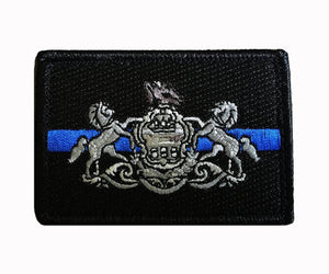 BuckUp Tactical Morale Patch Hook Pennsylvania Harrisburg State Patches 3x2" - BuckUp Tactical