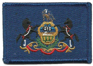 BuckUp Tactical Morale Patch Hook Pennsylvania Harrisburg State Patches 3x2" - BuckUp Tactical