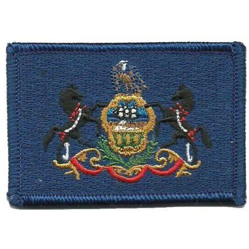 BuckUp Tactical Morale Patch Hook Pennsylvania Harrisburg State Patches 3x2