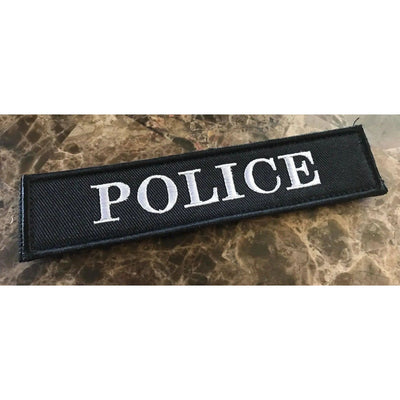 BuckUp Tactical Morale Patch Hook Police 1.25x 5.5" Patch.