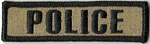 BuckUp Tactical Morale Patch Hook Police PD Officer Morale Patches 3.75x1" - BuckUp Tactical