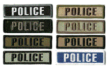BuckUp Tactical Morale Patch Hook Police PD Officer Morale Patches 3.75x1" - BuckUp Tactical