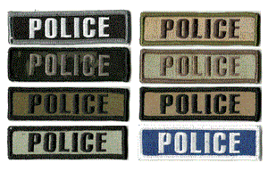 BuckUp Tactical Morale Patch Hook Police PD Officer Morale Patches 3.75x1" - BuckUp Tactical