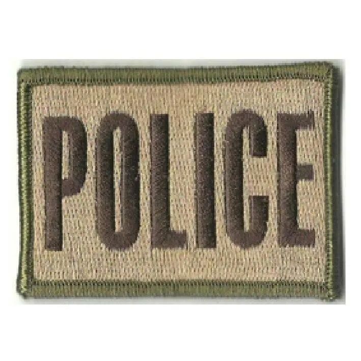 BuckUp Tactical Morale Patch Hook Police PD Officer Patches 3x2