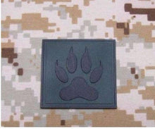 BuckUp Tactical Morale Patch Hook PVC K9 Paw K-9 PD Cop Dog Handeler Patches 2" - BuckUp Tactical