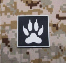 BuckUp Tactical Morale Patch Hook PVC K9 Paw K-9 PD Cop Dog Handeler Patches 2" - BuckUp Tactical