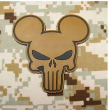 BuckUp Tactical Morale Patch Hook PVC Punisher Mickey Mouse Patches 2.75" - BuckUp Tactical