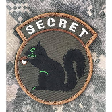 BuckUp Tactical Morale Patch Hook Secret Squirrel Forest Patches 3
