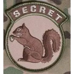 BuckUp Tactical Morale Patch Hook Secret Squirrel Multitan Patches 3