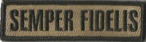 BuckUp Tactical Morale Patch Hook Semper Fidelis Morale Patches 3.75x1" - BuckUp Tactical