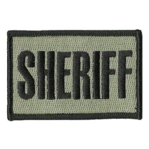 BuckUp Tactical Morale Patch Hook SHERIFF County PD Cop Patches 3x2" - BuckUp Tactical