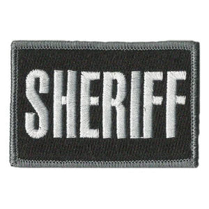 BuckUp Tactical Morale Patch Hook SHERIFF County PD Cop Patches 3x2" - BuckUp Tactical