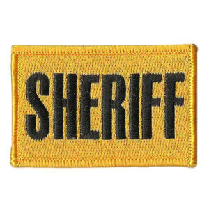BuckUp Tactical Morale Patch Hook SHERIFF County PD Cop Patches 3x2" - BuckUp Tactical