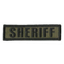 BuckUp Tactical Morale Patch Hook SHERIFF Morale County PD Cop Patches 3 3/4x1" - BuckUp Tactical