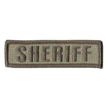 BuckUp Tactical Morale Patch Hook SHERIFF Morale County PD Cop Patches 3 3/4x1" - BuckUp Tactical