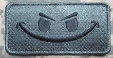 BuckUp Tactical Morale Patch Hook Smiley Face Patches 3.25x1.75" - BuckUp Tactical
