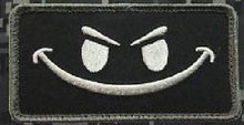BuckUp Tactical Morale Patch Hook Smiley Face Patches 3.25x1.75" - BuckUp Tactical