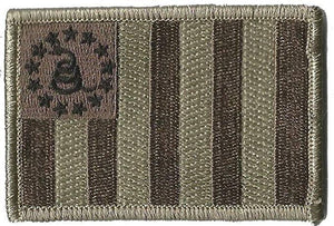 BuckUp Tactical Morale Patch Hook Sons Of Liberty Gadsden DTOM Patches 3x2" - BuckUp Tactical