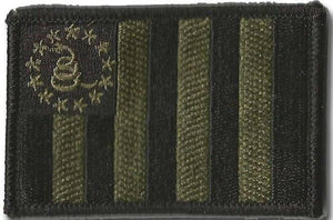 BuckUp Tactical Morale Patch Hook Sons Of Liberty Gadsden DTOM Patches 3x2" - BuckUp Tactical
