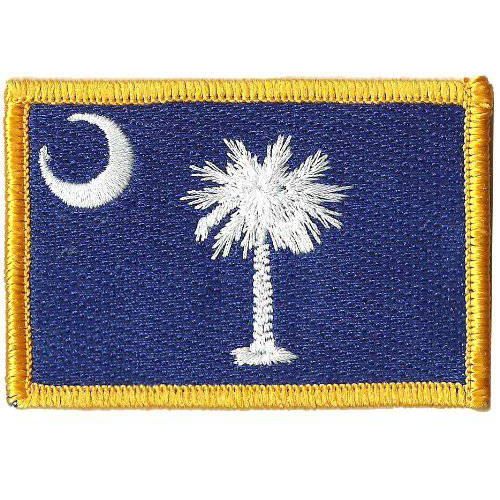 BuckUp Tactical Morale Patch Hook South Carolina Columbia State Patches 3x2