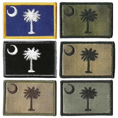 BuckUp Tactical Morale Patch Hook South Carolina Columbia State Patches 3x2