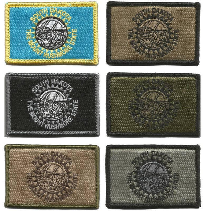 BuckUp Tactical Morale Patch Hook South Dakota Pierre State Patches 3x2