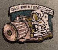 BuckUp Tactical Morale Patch Hook Space Shuttle Door Gunner space force Patches 3.25" - BuckUp Tactical