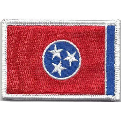 BuckUp Tactical Morale Patch Hook Tennessee Nashville State Patches 3x2
