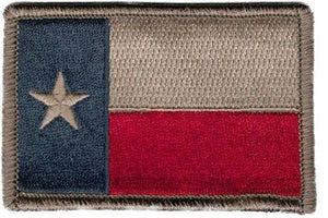 BuckUp Tactical Morale Patch Hook Texas Austin Houston Alamo State Patches 3x2".