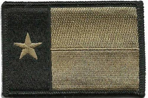 BuckUp Tactical Morale Patch Hook Texas Austin Houston Alamo State Patches 3x2".