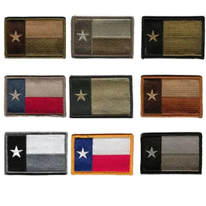 BuckUp Tactical Morale Patch Hook Texas Austin Houston Alamo State Patches 3x2".