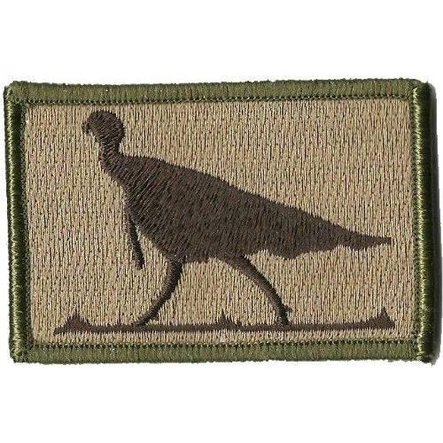 BuckUp Tactical Morale Patch Hook Turkey Wildlife Hunting Patches 3x2