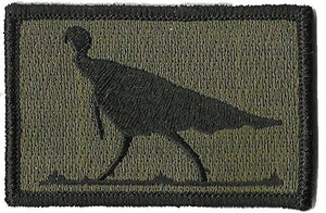 BuckUp Tactical Morale Patch Hook Turkey Wildlife Hunting Patches 3x2" - BuckUp Tactical