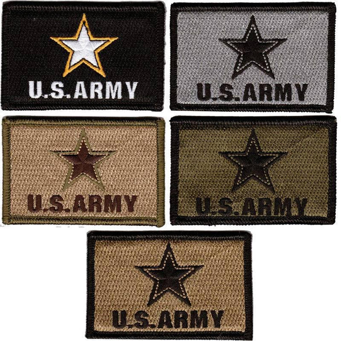 BuckUp Tactical Morale Patch Hook US Army Logo Patches 3x2