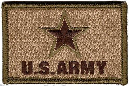 BuckUp Tactical Morale Patch Hook US Army Logo Patches 3x2