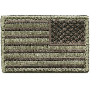 BuckUp Tactical Morale Patch Hook USA US Flag Reversed Facing Patches 3x2" - BuckUp Tactical