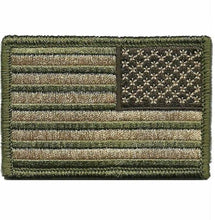 BuckUp Tactical Morale Patch Hook USA US Flag Reversed Facing Patches 3x2" - BuckUp Tactical