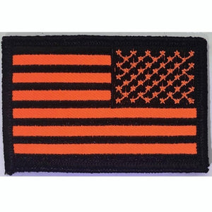 BuckUp Tactical Morale Patch Hook USA US Flag Reversed Facing Patches 3x2" - BuckUp Tactical
