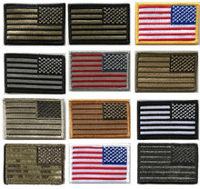 BuckUp Tactical Morale Patch Hook USA US Flag Reversed Facing Patches 3x2" - BuckUp Tactical