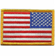 BuckUp Tactical Morale Patch Hook USA US Flag Reversed Facing Patches 3x2" - BuckUp Tactical