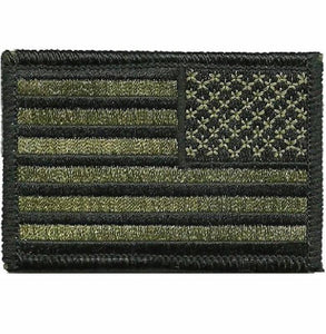 BuckUp Tactical Morale Patch Hook USA US Flag Reversed Facing Patches 3x2" - BuckUp Tactical