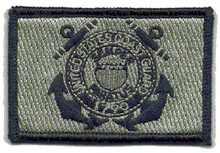 BuckUp Tactical Morale Patch Hook USCG Coast Guard Seal Patches 3x2" - BuckUp Tactical