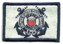 BuckUp Tactical Morale Patch Hook USCG Coast Guard Seal Patches 3x2" - BuckUp Tactical