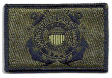 BuckUp Tactical Morale Patch Hook USCG Coast Guard Seal Patches 3x2" - BuckUp Tactical